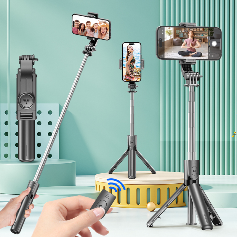 Auto Tracking Tripod - Trépied perche à selfie avec télécommande