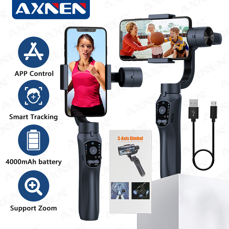 Auto Tracking Tripod - AXNEN Stabilisateur de smartphone portable à