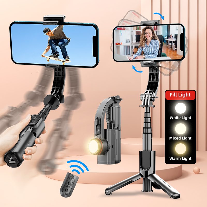 Auto Tracking Tripod - AXNEN Gimbal Selfie Stick Trépied Extensible