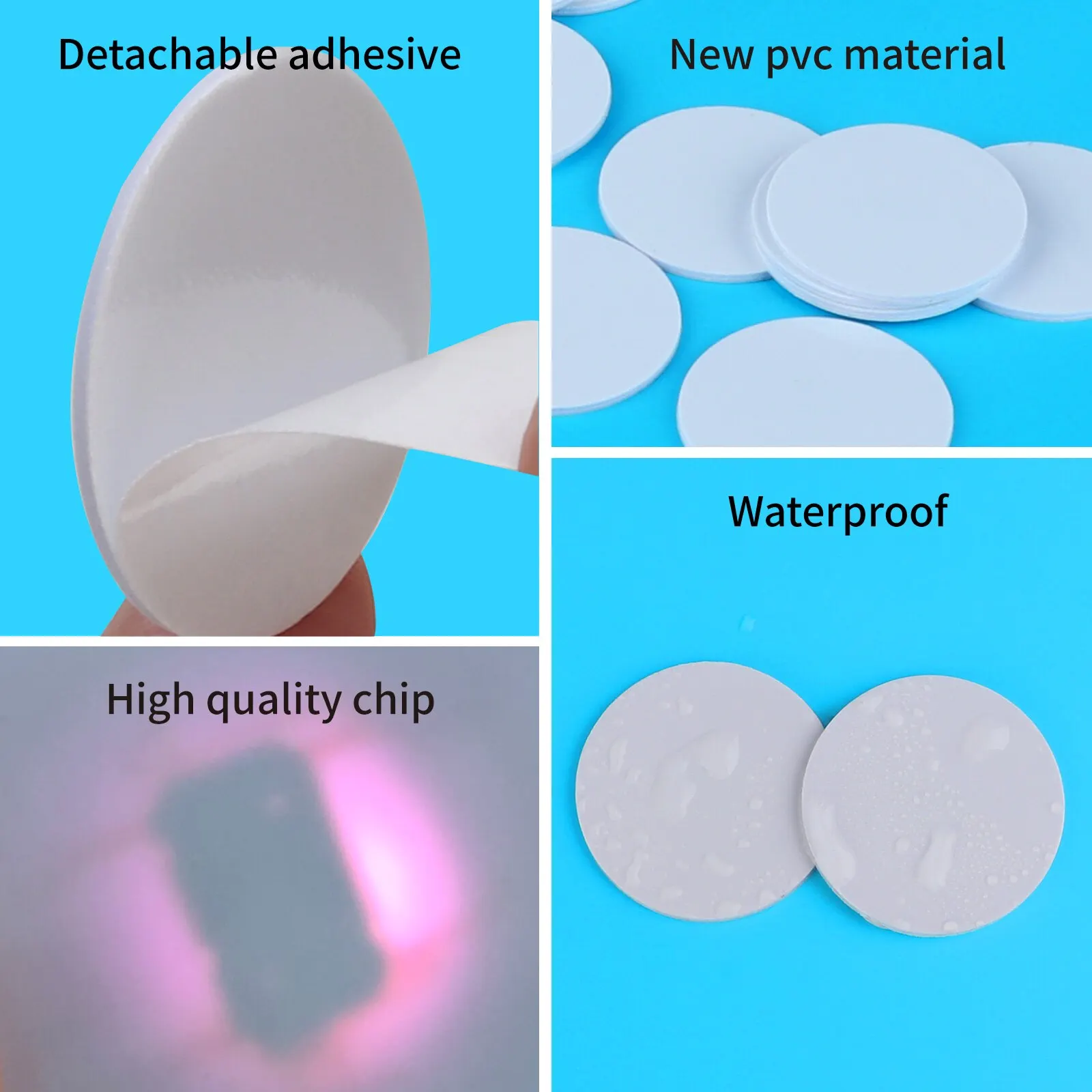 20 pièces 50pcs 13.56MHz Ntag2 - Nfc Tag Programmable avis et prix