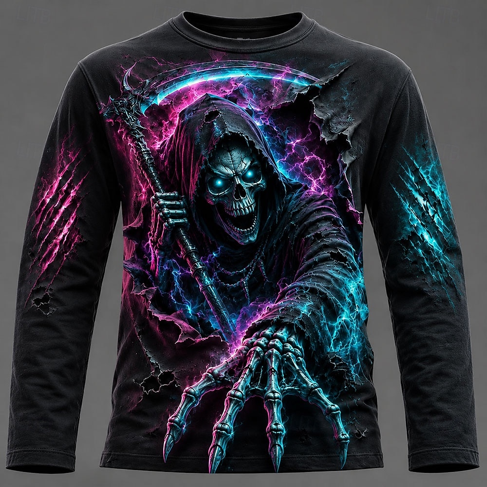T-shirt à manches longues impr - Electronic Gift avis et prix