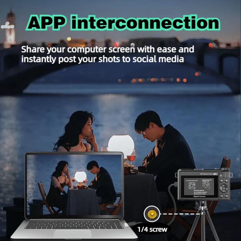 Caméra numérique WD300 8K, cam - Electronic Gadgets For Home avis et prix