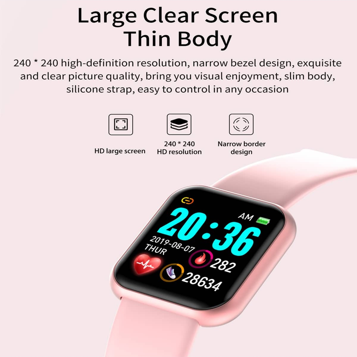 Montre connectée Y68 D20 pour  - Smart Watch Kids avis et prix