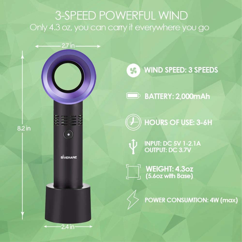 Ventilateur sans lame aste par - Smart Electronics Gadgets For Home avis et prix