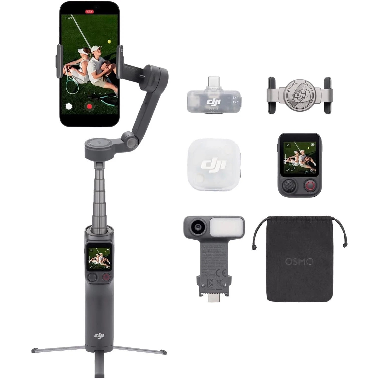 DJI Osmo Mobile 8P Creator Com - Auto Tracking Tripod avis et prix
