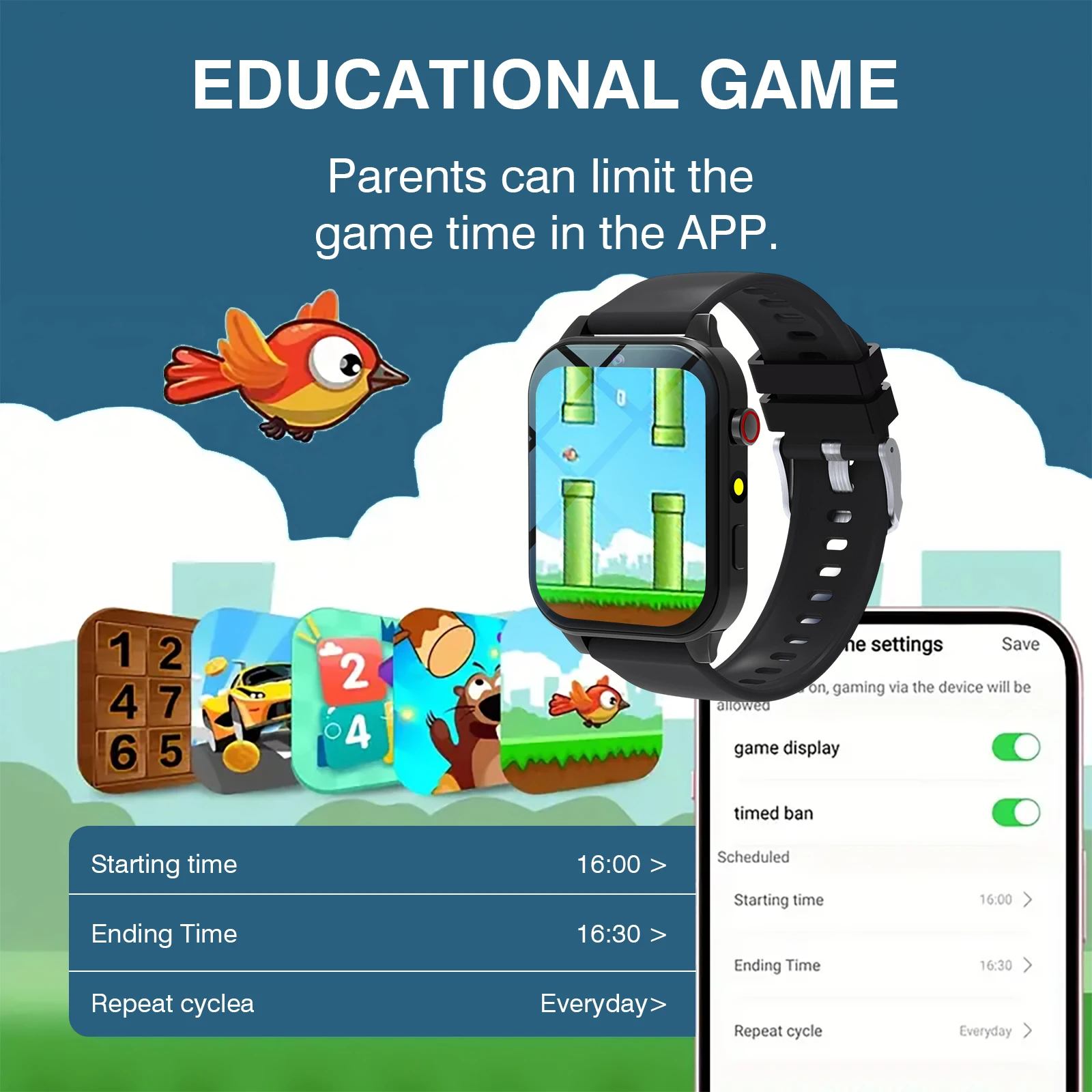 Montre connectée pour enfants, - Smart Watch Kids avis et prix