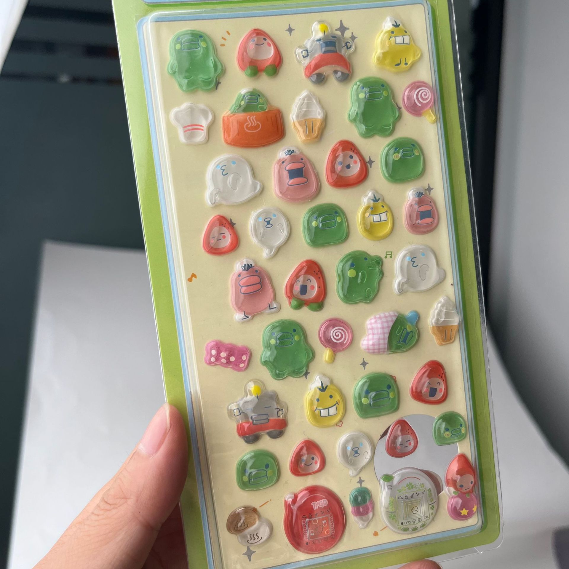 Autocollants 3D gonflés mignon - Electronic Gift avis et prix