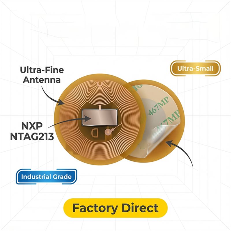 Étiquette NFC BAAE 6 mm de dia - Nfc Tag Programmable avis et prix