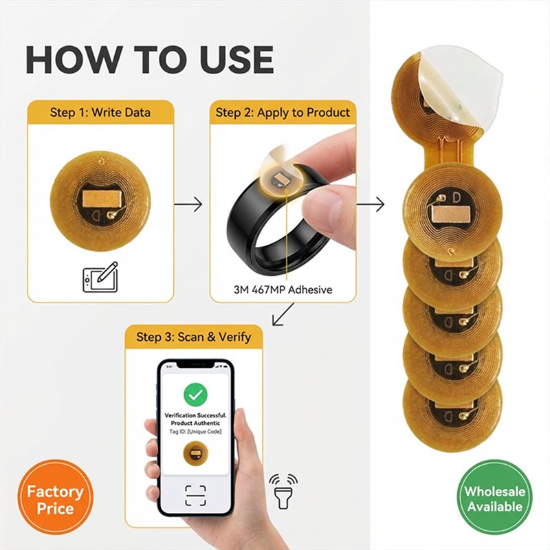 Étiquette NFC BAAE 6 mm de dia - Nfc Tag Programmable avis et prix