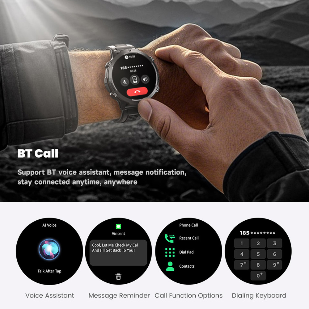 Montre connectée militaire pou - Electronic Gadgets For Home avis et prix